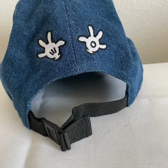 Tokyo Disney resort Mickey Mouse Kids Denim Baseball Cap Hat Size 54cm - Picture 4 of 7